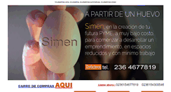Desktop Screenshot of incubadoras-simen.com.ar